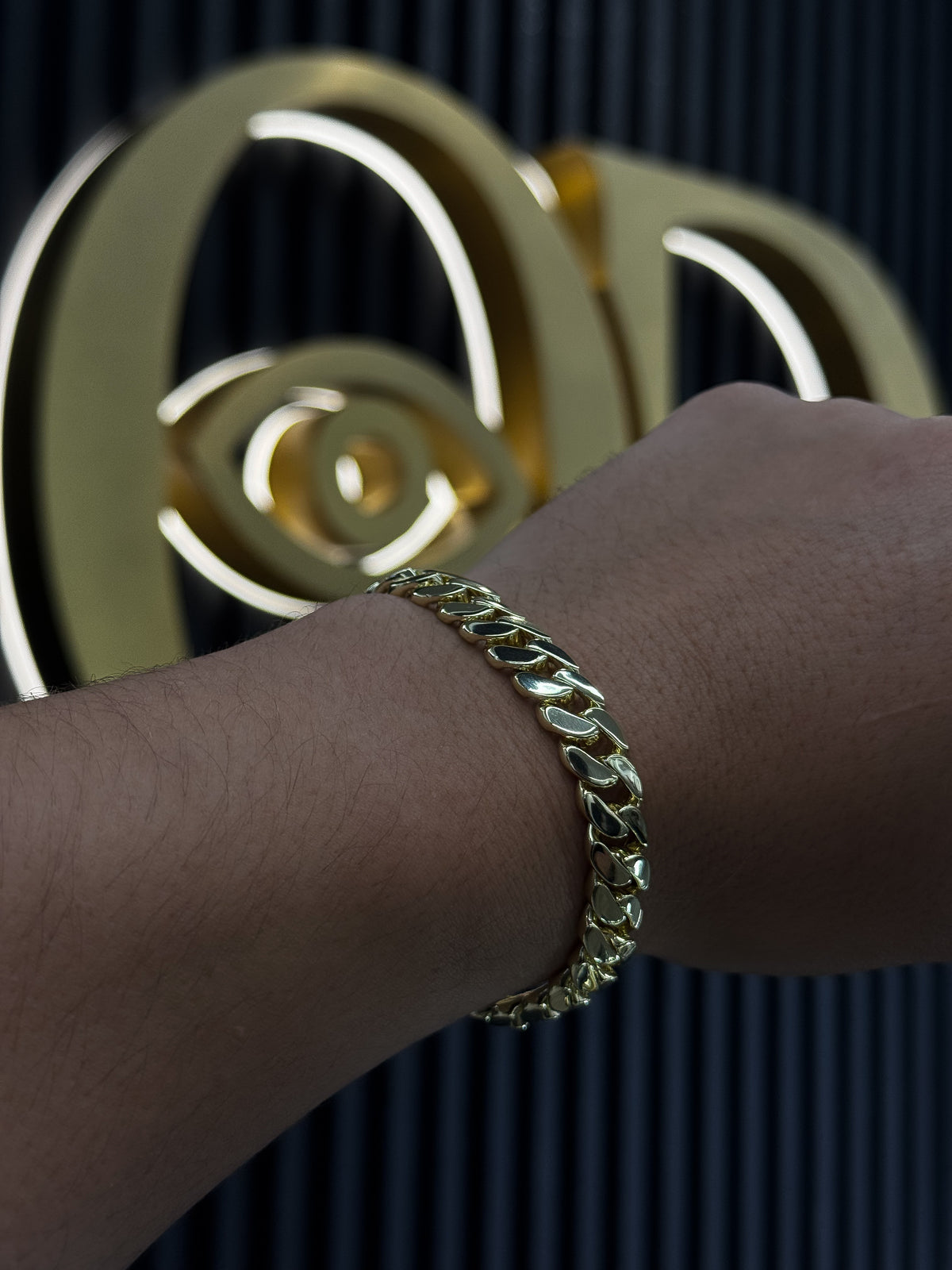 MIAMI CUBAN SET 10MM — Cadena y Pulsera Eslabón Cubano