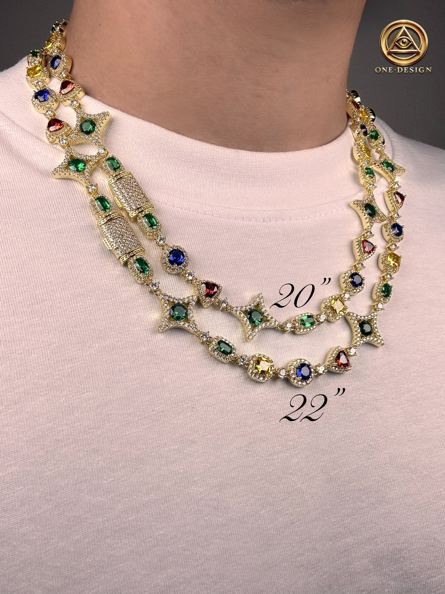 Rainbow infinite chain 10mm