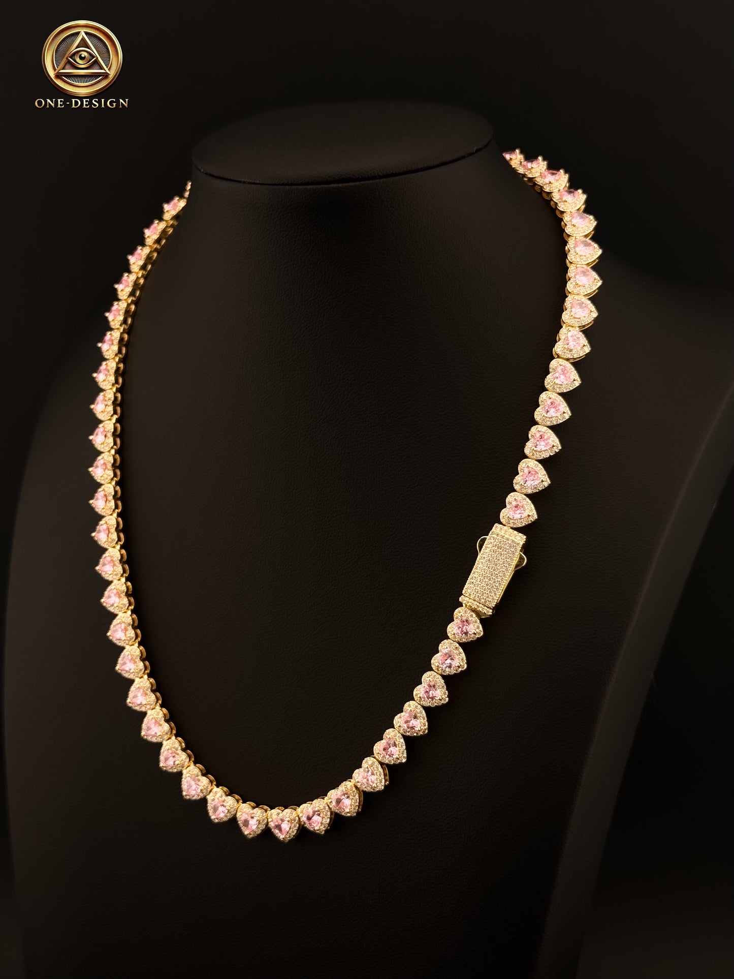 Chain heart 7mm