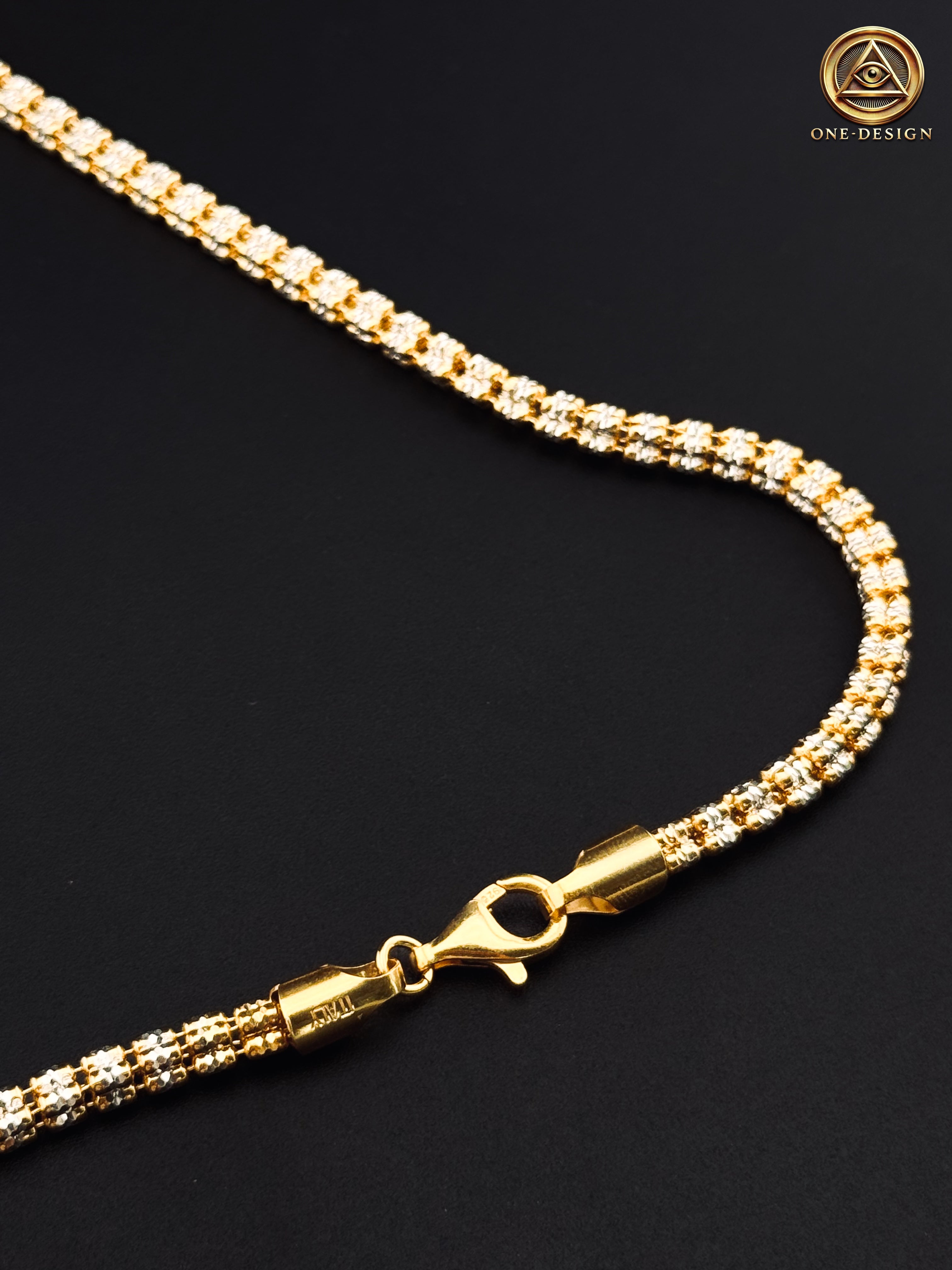 Ice fancy 4mm 2 tone