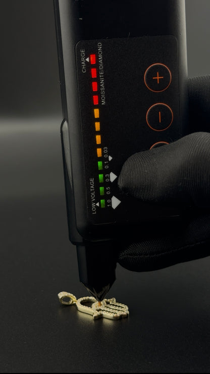 Moissanite Eye Hamsa