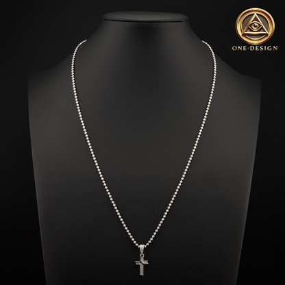 Moissanite Mini Cross