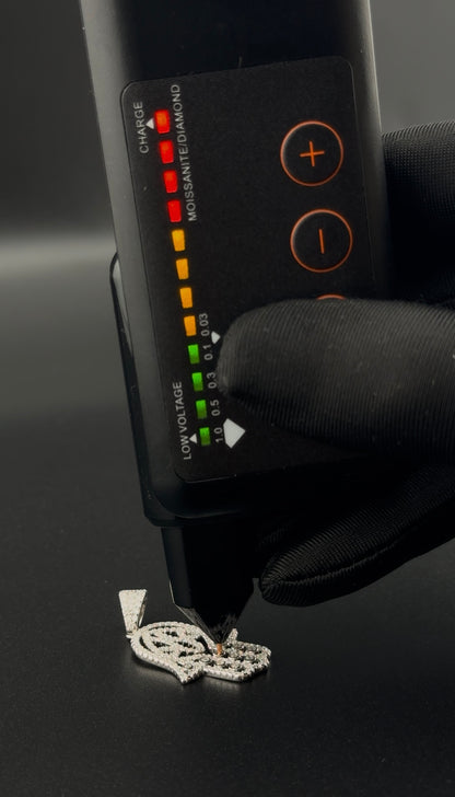 Moissanite Mística hamsa