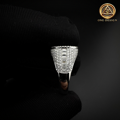 Moissanite ring saint