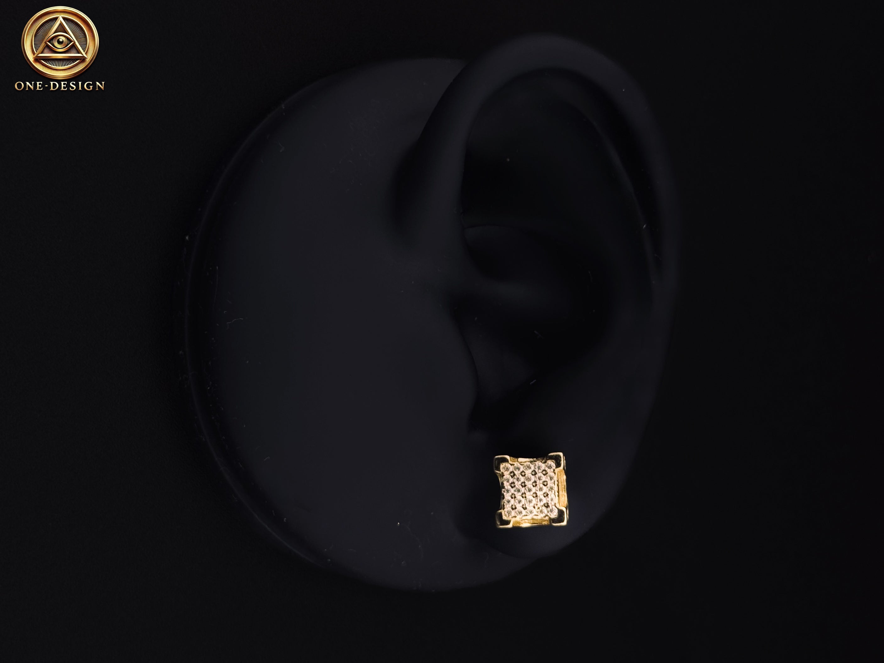 Moissanite square 7mm