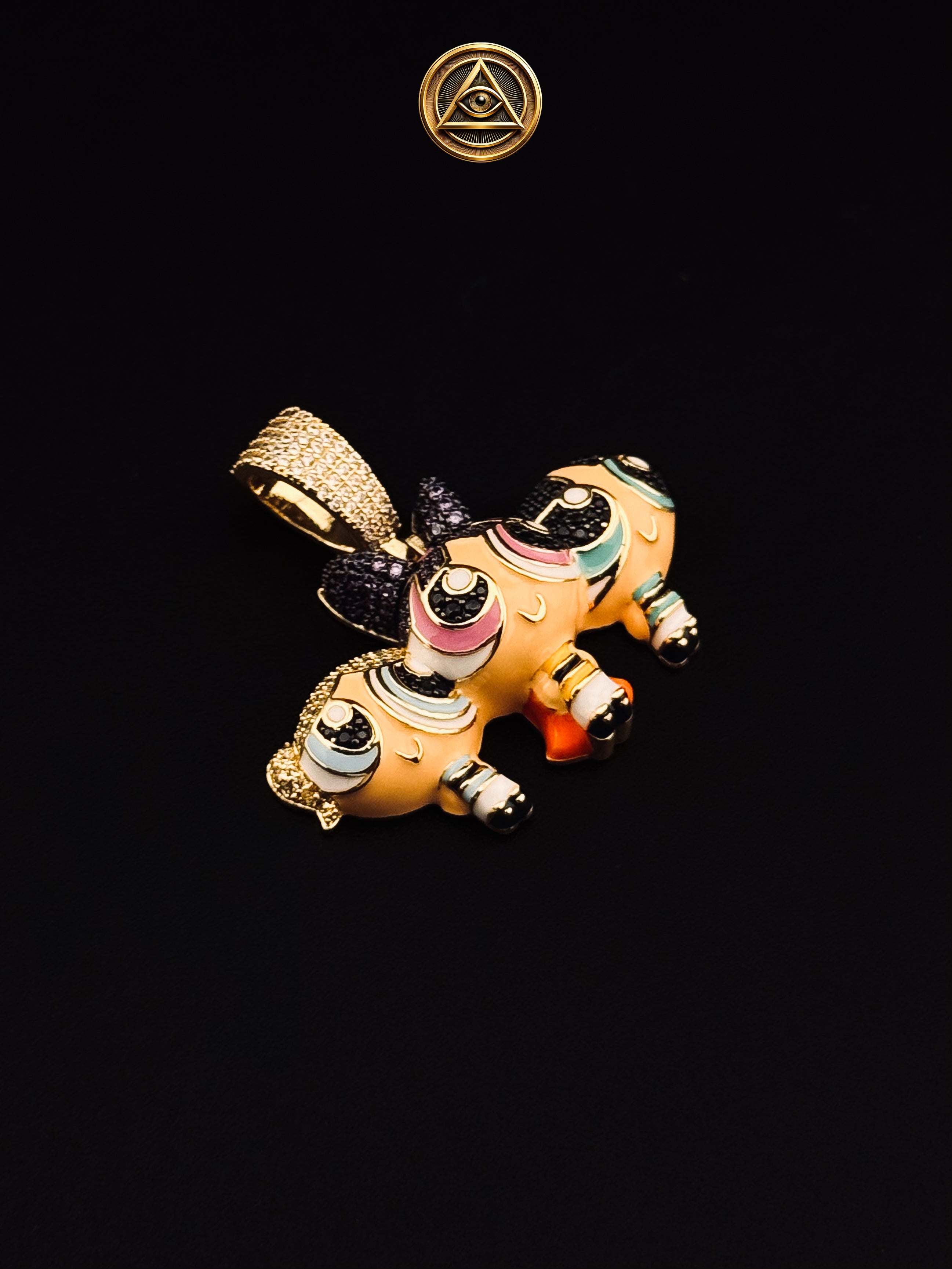 TRÍO ICED PENDANT — POWERPUFF