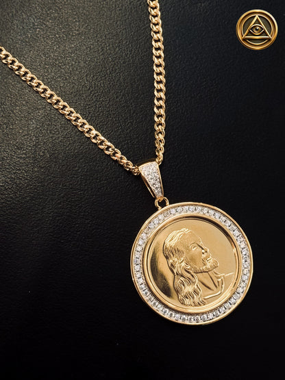 SACRED COIN PENDANT — Medallón Doble Cara