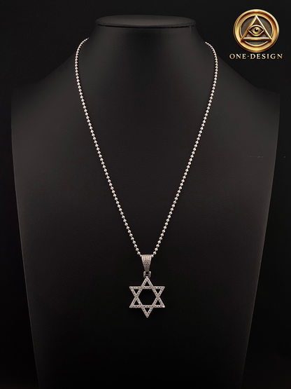 Moissanite stars of David