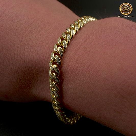 Ice Cuban Bracelet 8mm