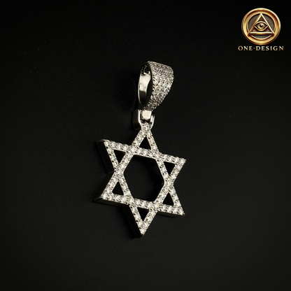 Moissanite stars of David