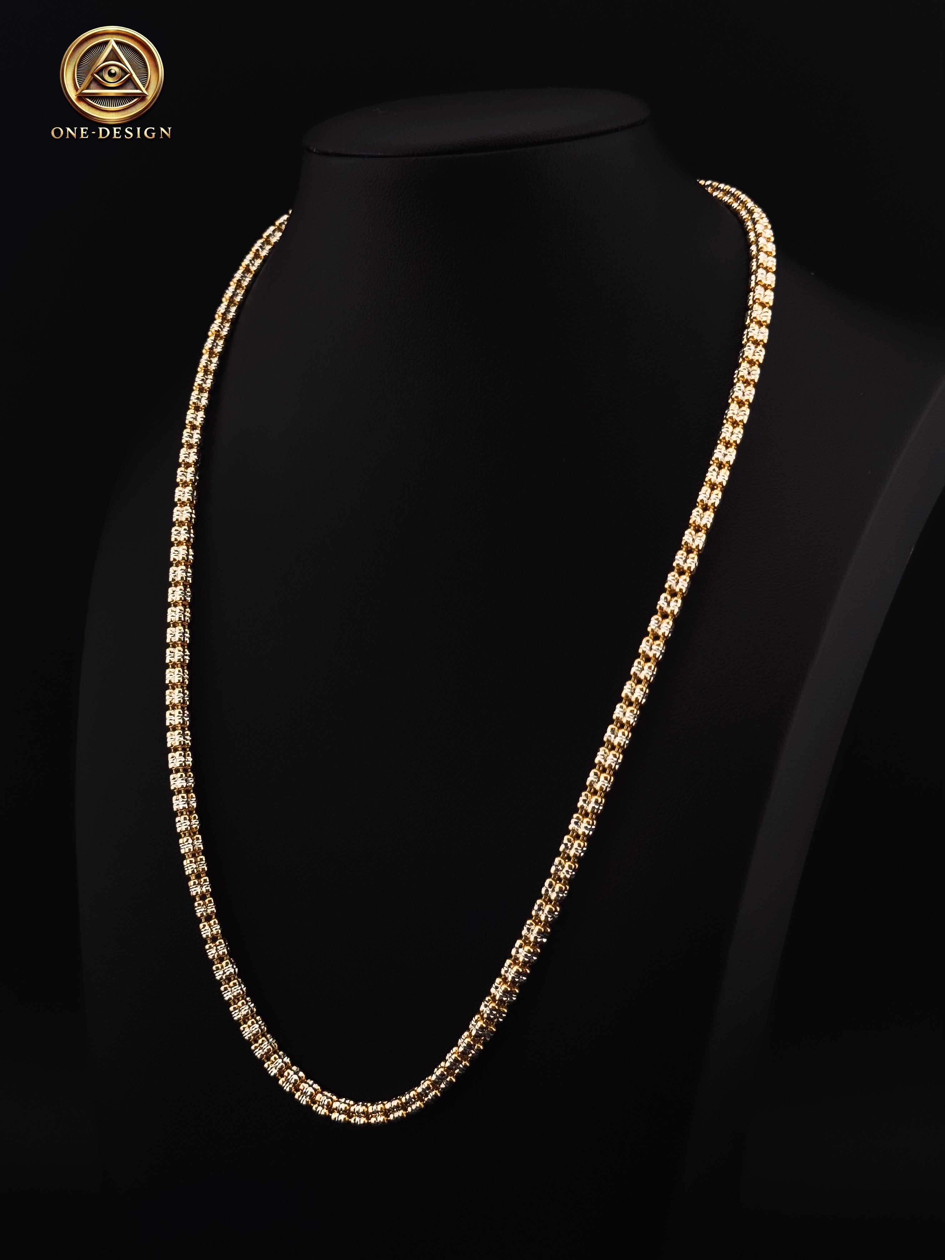 Ice fancy 4mm 2 tone