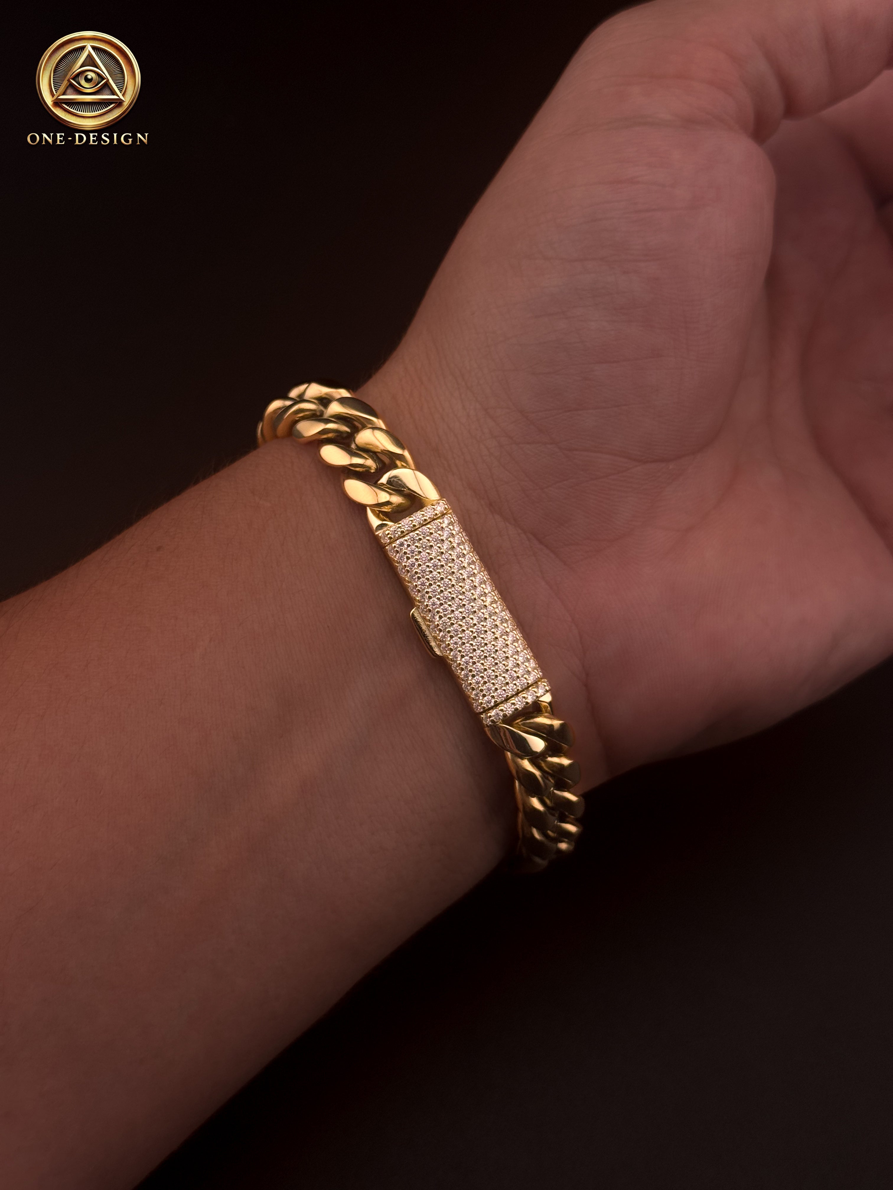 Moissanite bracelets 10mm