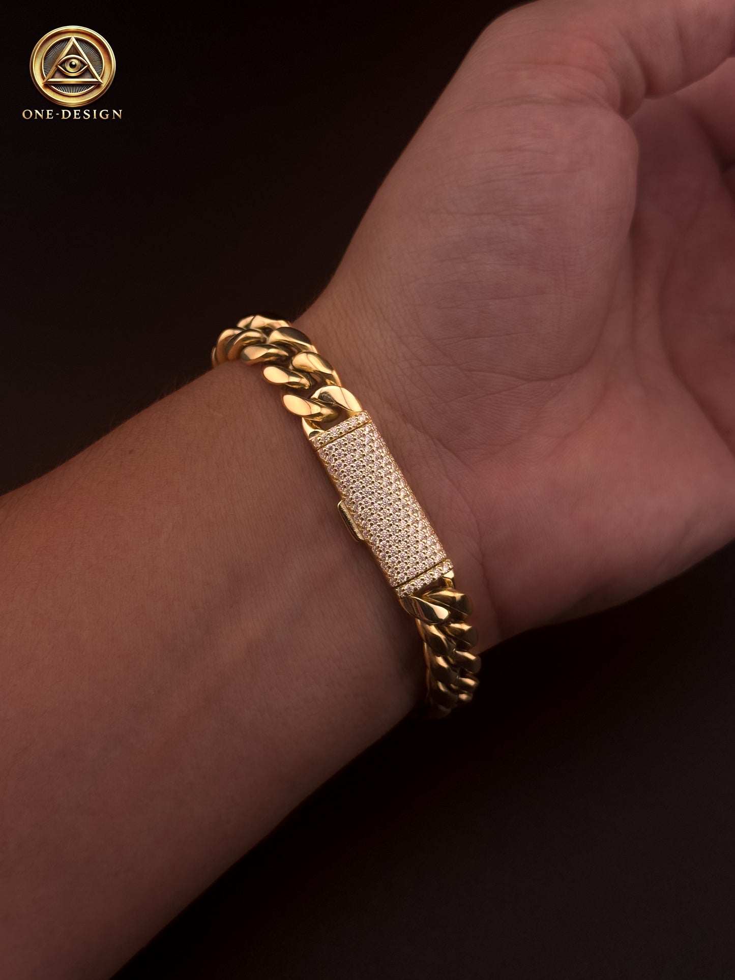 Moissanite bracelets 10mm