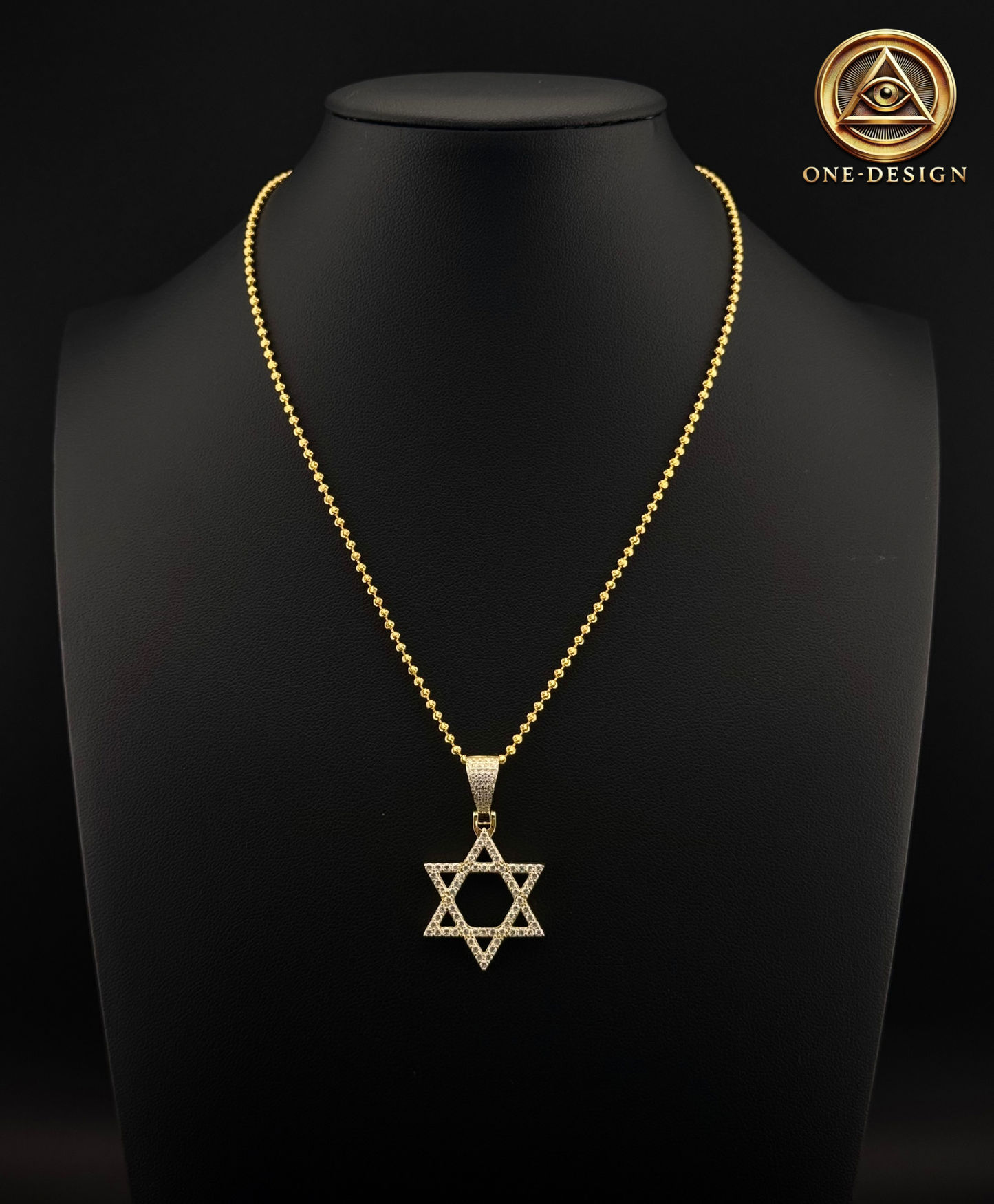 Moissanite stars of David