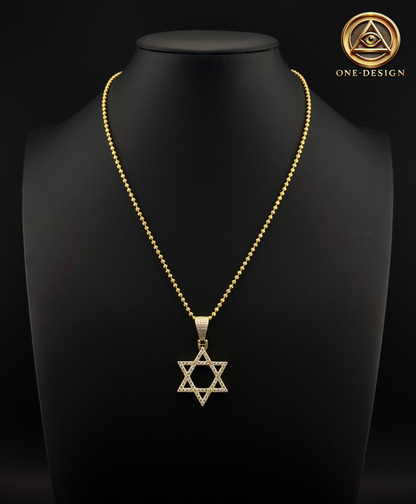 Moissanite stars of David