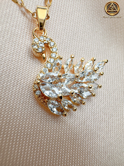 Swan necklace