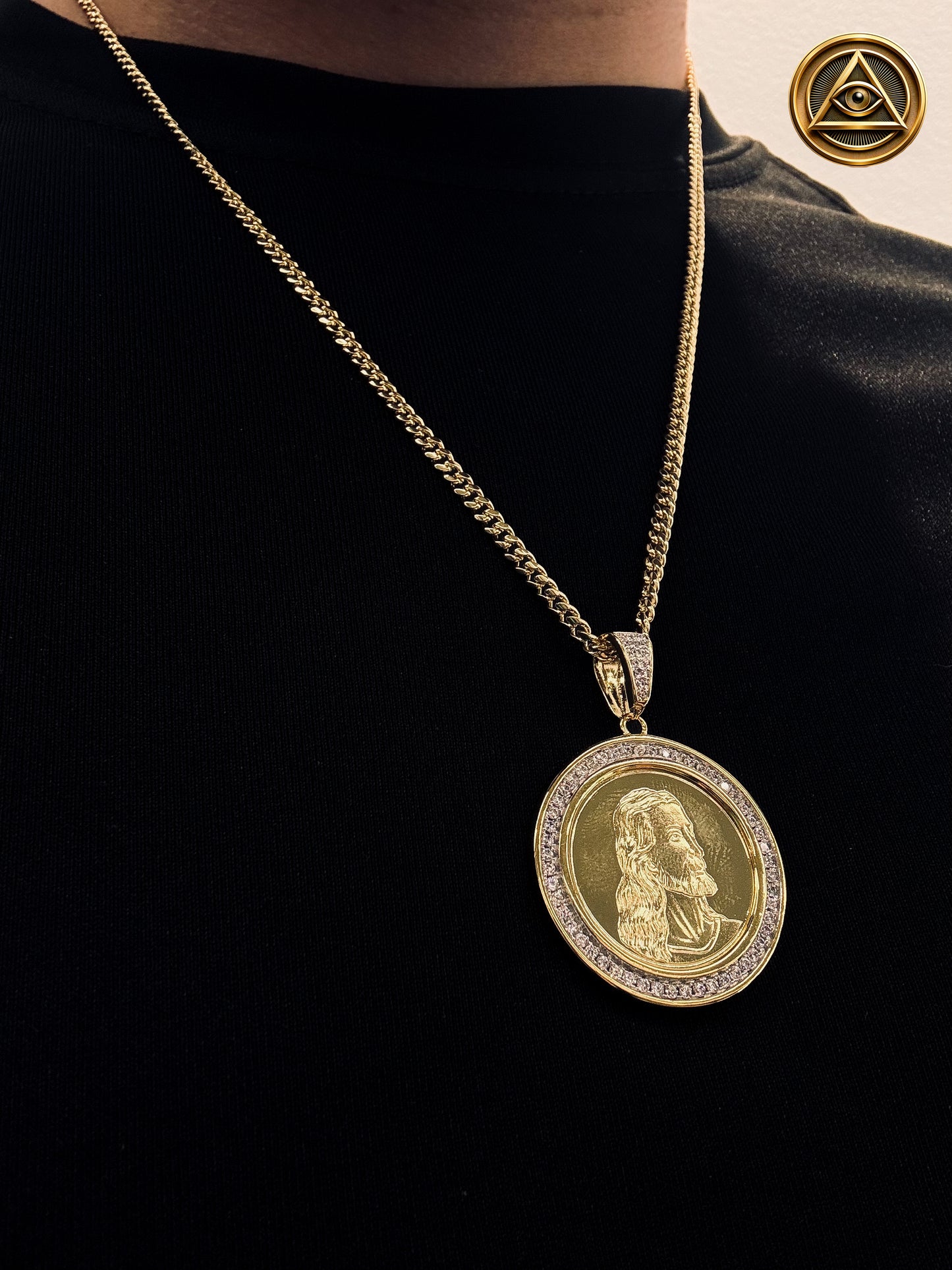 SACRED COIN PENDANT — Medallón Doble Cara