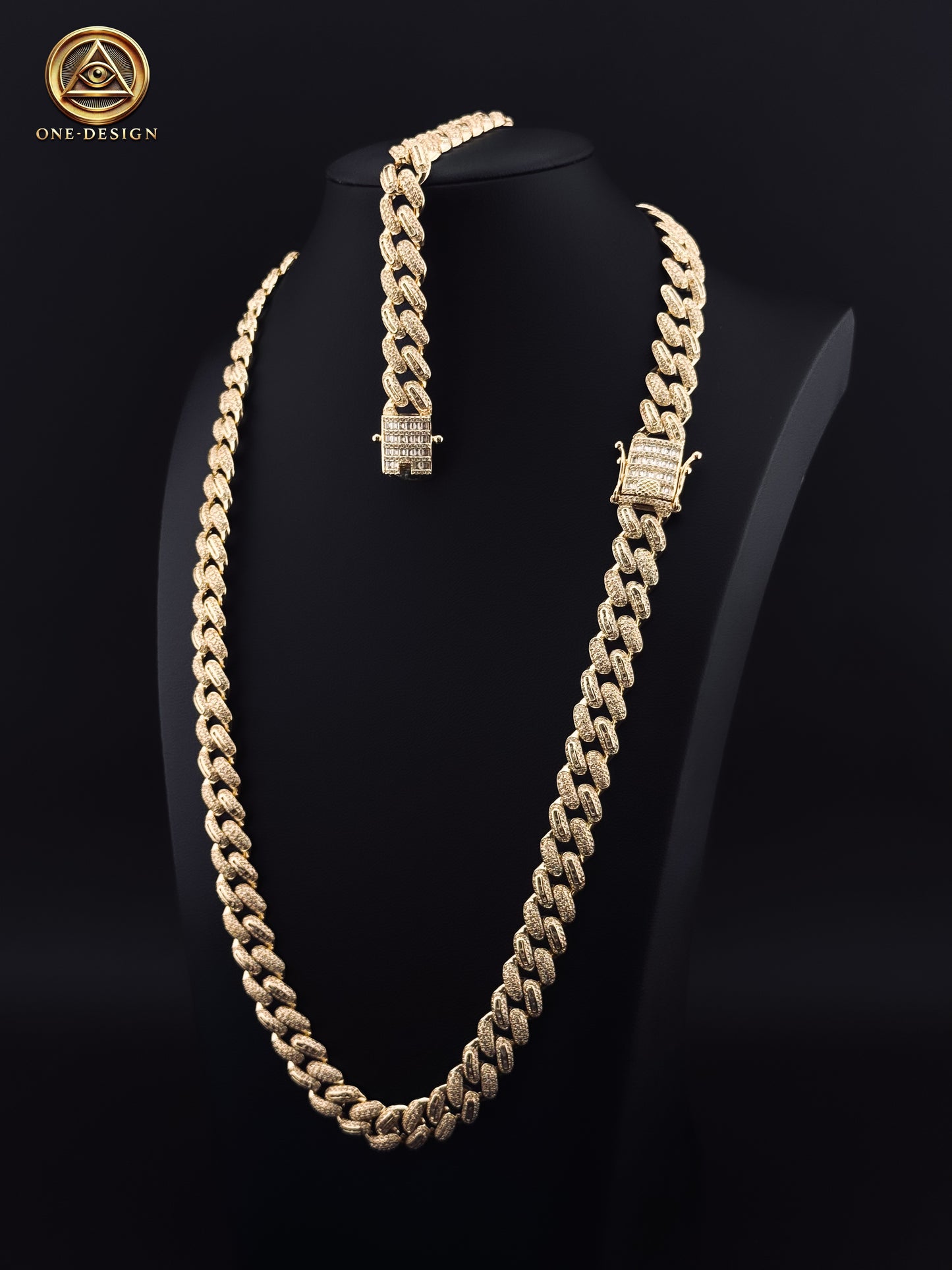 Set Cuban baguette 12mm