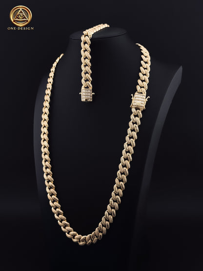 Set Cuban baguette 12mm